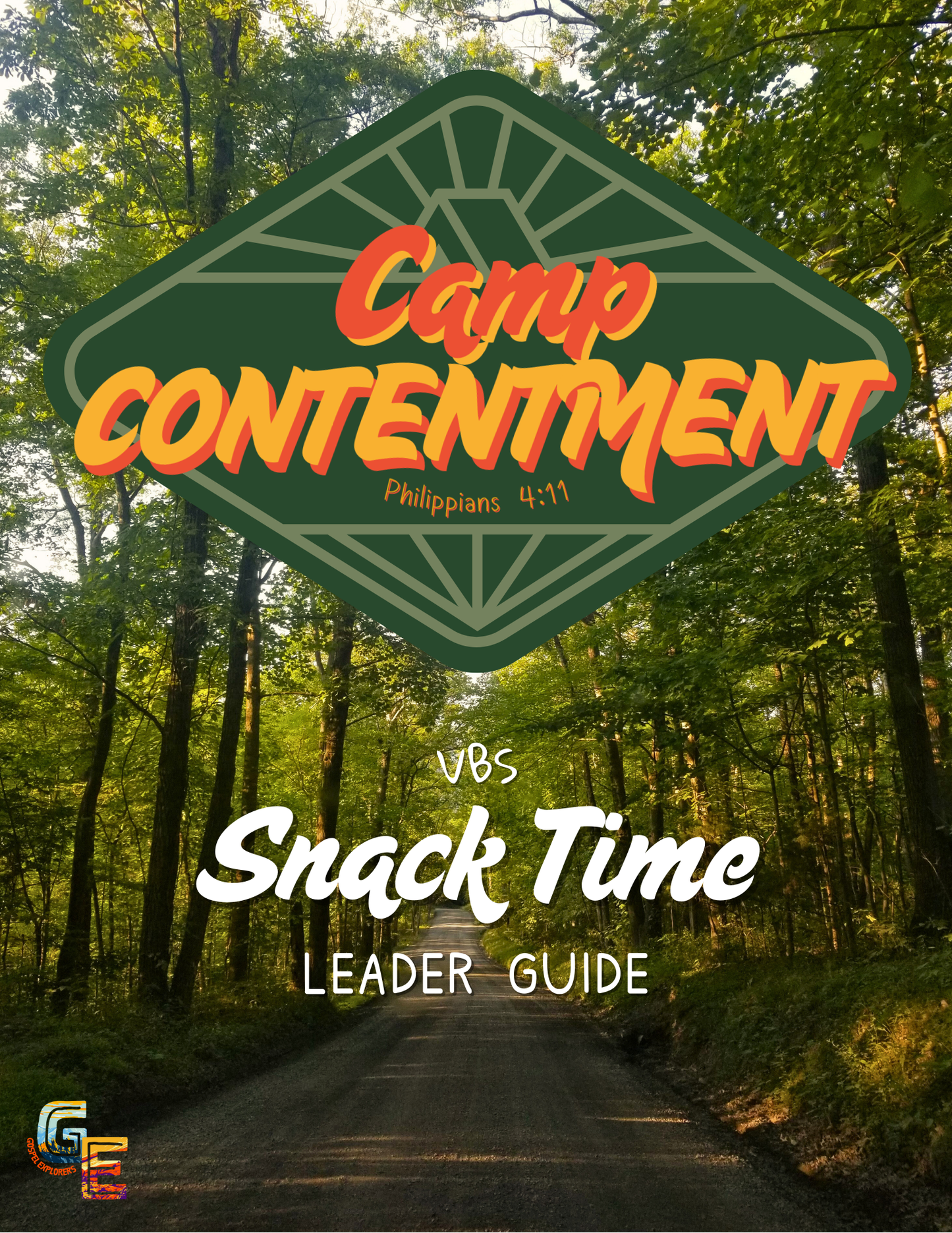 VBS Camp Contentment Snack Time Leader Guide